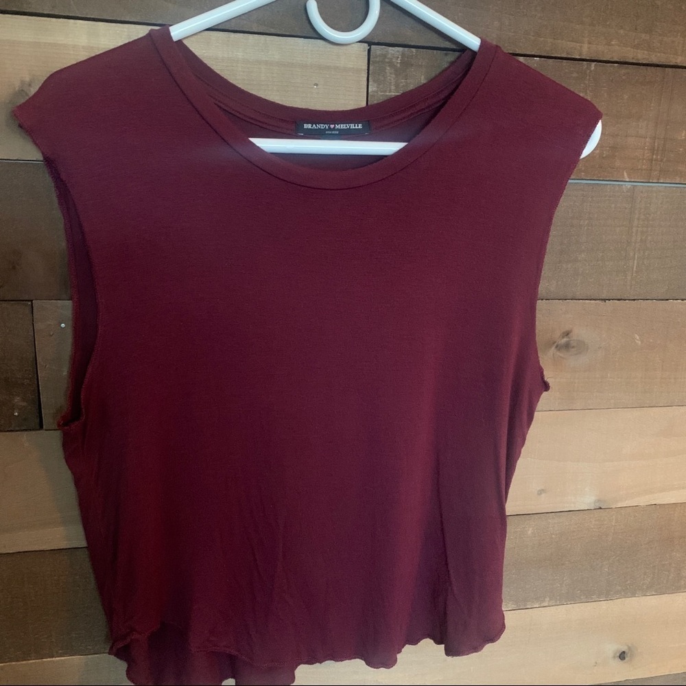 𝅺brandy Melville crop top